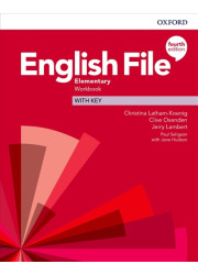 Зошит English File 4th Edition Elementary Workbook with key