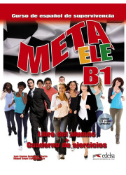 Підручник і зошит Meta ELE B1 Libro del alumno + Cuaderno de ejercicios + CD audio