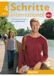 Підручник і зошит Schritte international Neu 4 Kurs- und Arbeitsbuch mit Audio-CD zum Arbeitsbuch