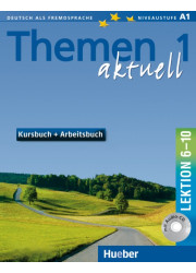 Підручник і зошит Themen aktuell 1 Kursbuch + Arbeitsbuch mit Audio-CD, Lektion 6–10