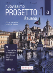 Підручник і зошит Progetto Italiano Nuovissimo 1a Libro + Quaderno + DVD + CD Audio