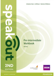 Зошит Speakout 2nd Edition Pre-Intermediate Workbook with Key