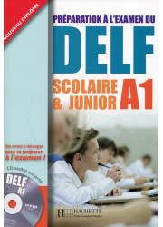 Книга Préparation à l'examen DELF Scolaire et Junior A1 Livre avec CD audio