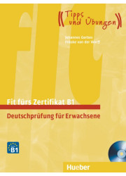 Підручник Fit fürs Zertifikat B1 Deutschprüfung für Erwachsene Lehrbuch mit zwei integrierten Audio-CDs
