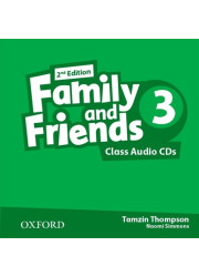 Аудіо диск Family and Friends 2nd Edition 3 Class Audio CDs