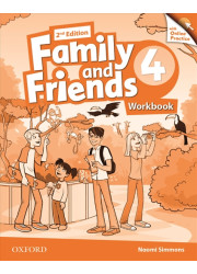 Зошит Family and Friends 2nd Edition 4 Workbook with Online Practice
