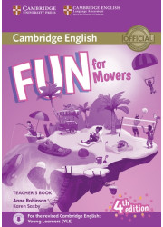 Книга вчителя Fun for Movers 4th Edition Teacher's Book with Downloadable Audio
