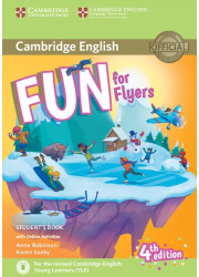 Підручник Fun for Flyers 4th Edition Student's Book with Downloadable Audio and Online Activities