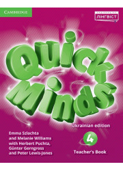 Книга вчителя Quick Minds 4 Teacher's Book