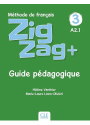Книга вчителя Zigzag + 3 Guide pédagogique
