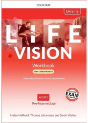 Зошит Life Vision Pre-Intermediate Workbook with Online Practice (Edition for Ukraine)