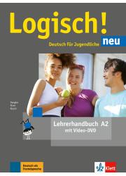 Книга вчителя Logisch! neu A2 Lehrerhandbuch mit Video-DVD