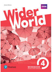 Зошит Wider World 4 Workbook with Online Homework