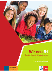 Підручник WIR neu В1 Lehrbuch mit Audio-CD
