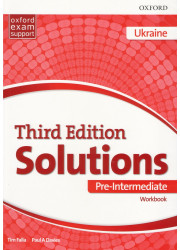 Зошит Solutions 3rd Edition Pre-Intermediate Workbook for Ukraine