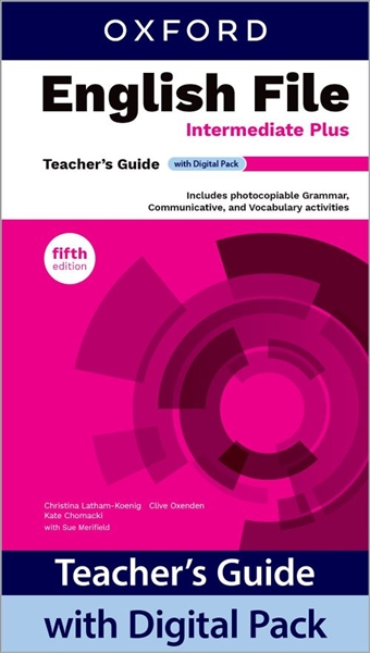  Книга вчителя English File Fifth edition Intermediate Plus Teacher's Guide with Digital Pack  Студентам та дорослим  Oxford University Press