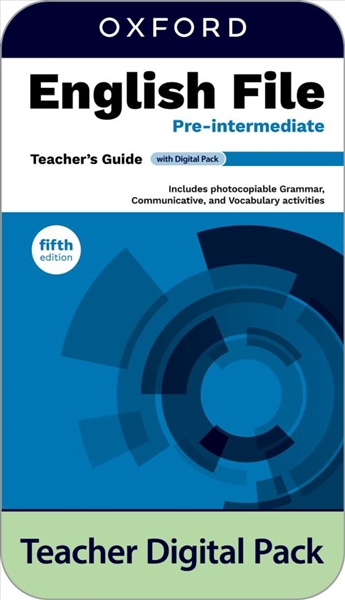  Цифровий ресурс English File Fifth edition Pre-intermediate Teacher Digital Pack  Студентам та дорослим  Oxford University Press