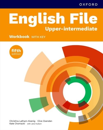  Зошит English File Fifth edition Upper-intermediate Workbook with key  Студентам та дорослим  Oxford University Press