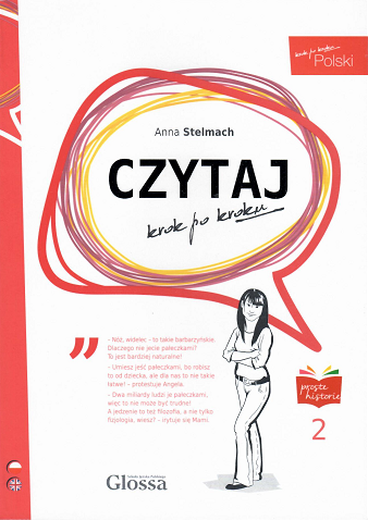 Книга CZYTAJ krok po kroku 2  Студентам та дорослим  Glossa