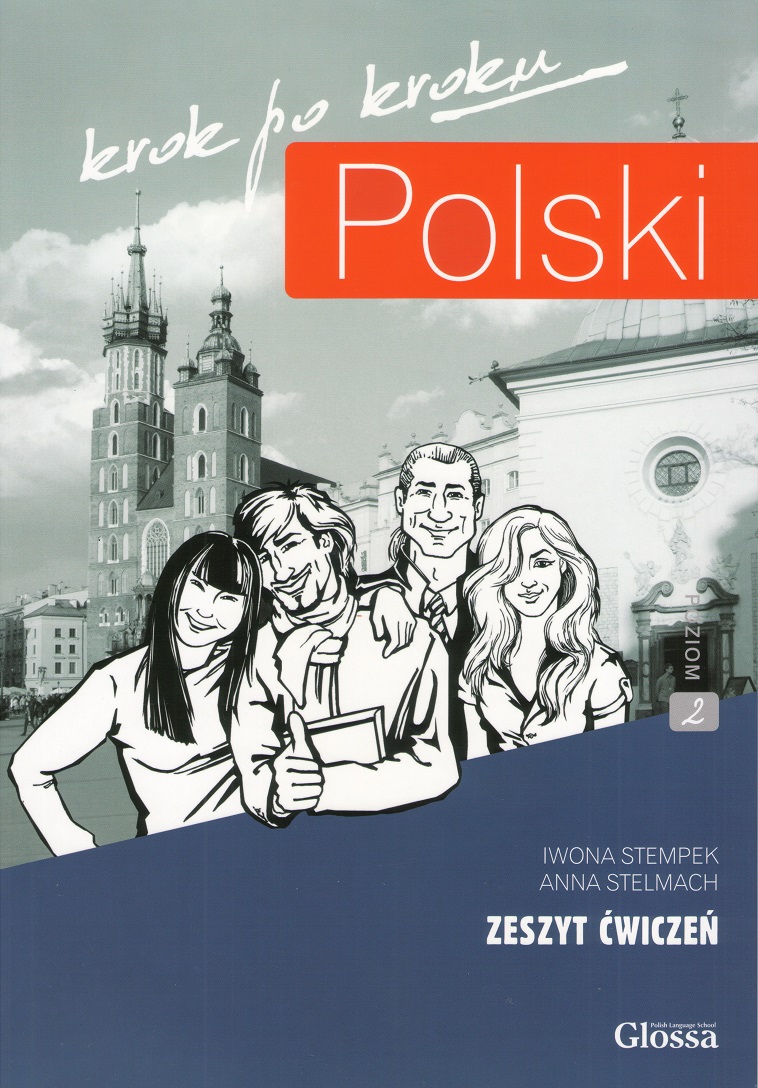  Зошит Polski krok po kroku 2 Zeszyt ćwiczeń + Mp3 CD  Студентам та дорослим  Glossa