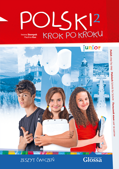  Зошит Polski krok po kroku Junior 2 Zeszyt ćwiczeń + Mp3 CD  Студентам та дорослим  Glossa