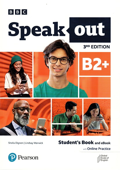  Підручник Speakout B2+ Third Edition Student's Book and eBook with Online Practice  Студентам та дорослим  Pearson Education