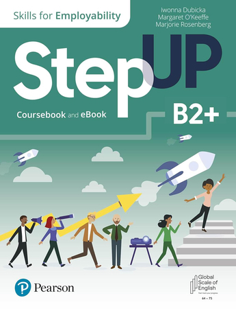  Підручник Step Up - Skills for Employability Self-Study B2+ Student's book with eBook  Студентам та дорослим  Pearson Education