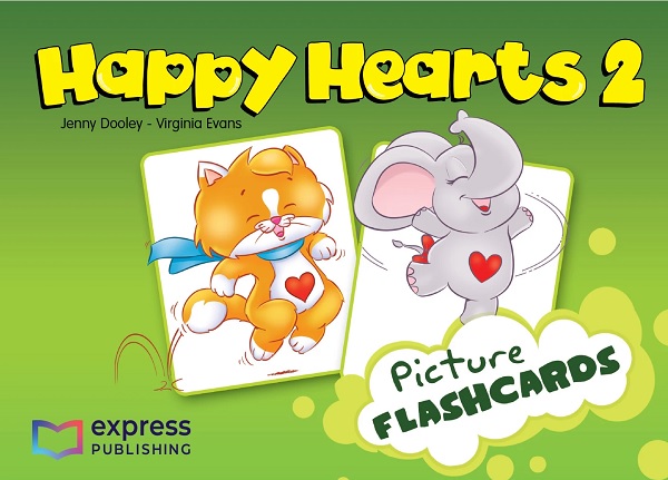  Картки Happy Hearts 2 Picture Flashcards  Дошкільнята  Express Publishing
