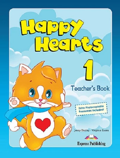  Книга для вчителя Happy Hearts 1 Teacher's Book  Дошкільнята  Express Publishing