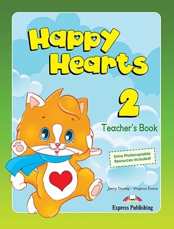  Книга для вчителя Happy Hearts 2 Teacher's Book  Дошкільнята  Express Publishing