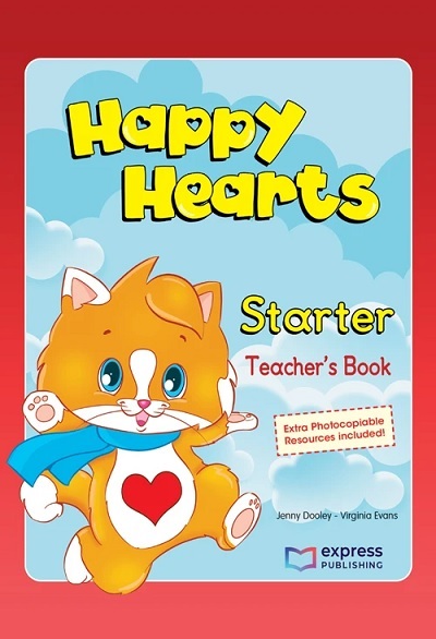  Книга для вчителя Happy Hearts Starter Teacher's Book  Дошкільнята  Express Publishing