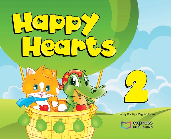  Підручник Happy Hearts 2 Pupil's Book with Stickers and Press Outs  Дошкільнята  Express Publishing