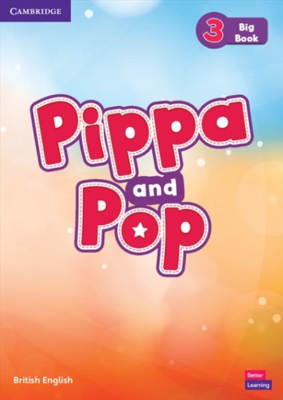  Книга для читання Pippa and Pop Level 3 Big Book  Дошкільнята  Cambridge University Press