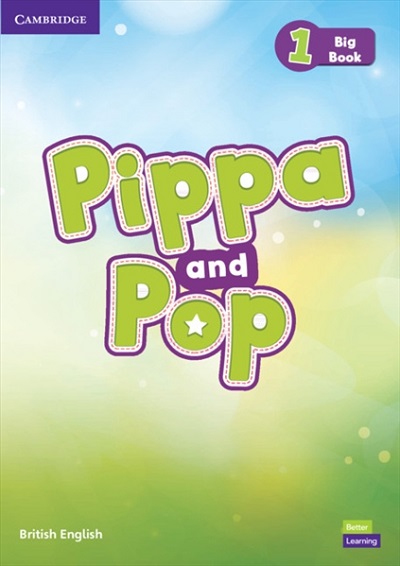  Книга для читання Pippa and Pop Level 1 Big Book  Дошкільнята  Cambridge University Press