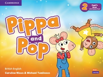  Підручник Pippa and Pop Level 2 Pupil's Book With Digital Pack  Дошкільнята  Cambridge University Press