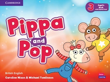  Підручник Pippa and Pop Level 3 Pupil's Book With Digital Pack  Дошкільнята  Cambridge University Press