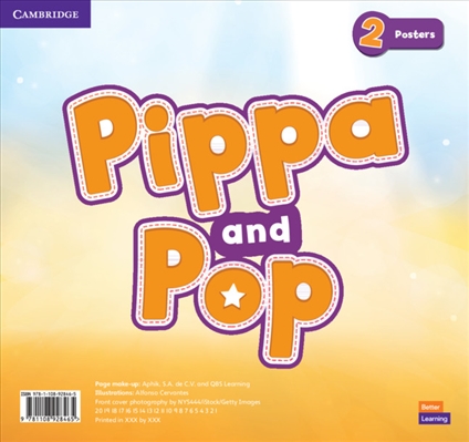  Постери Pippa and Pop Level 2 Posters  Дошкільнята  Cambridge University Press