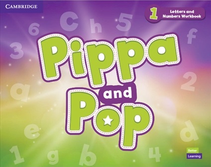  Зошит Pippa And Pop Level 1 Letters and Numbers Activity Book  Дошкільнята  Cambridge University Press