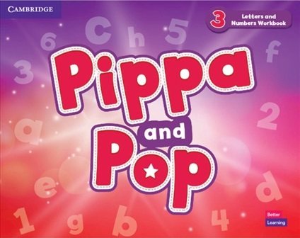  Зошит Pippa And Pop Level 3 Letters and Numbers Activity Book  Дошкільнята  Cambridge University Press