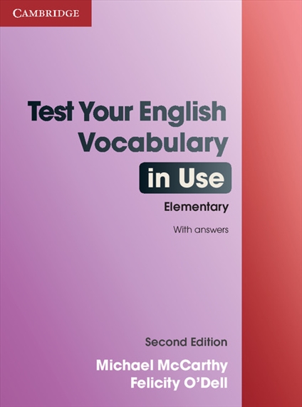  Книга Test Your Vocabulary in Use 2rd Edition Elementary with answers  Граматика  Cambridge University Press