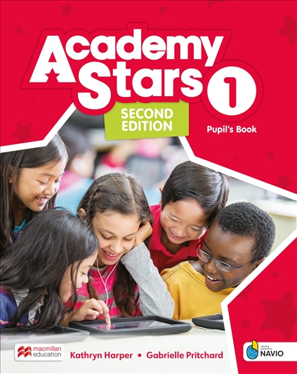  Підручник Academy Stars 2nd Edition 1 Pupil's Book with Digital Pupil's Book and Pupil's App on Navio  Початкова школа  Macmillan Education