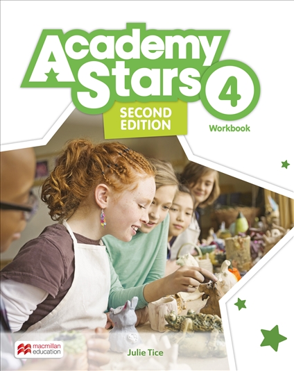  Зошит Academy Stars 2nd Edition 4 Workbook with Digital workbook  Початкова школа  Macmillan Education