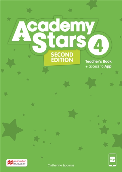  Книга для вчителя Academy Stars 2nd Edition 4 Teacher's Book with Teacher's App  Початкова школа  Macmillan Education
