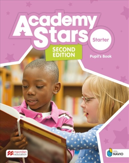  Підручник Academy Stars 2nd Edition Starter Pupil's Book with Digital Pupil's Book and Pupil's App on Navio  Початкова школа  Macmillan Education