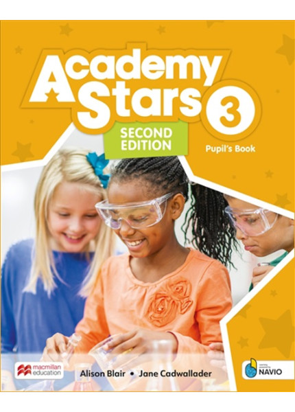  Підручник Academy Stars 2nd Edition 3 Pupil's Book with Digital Pupil's Book and Pupil's App on Navio  Початкова школа  Macmillan Education
