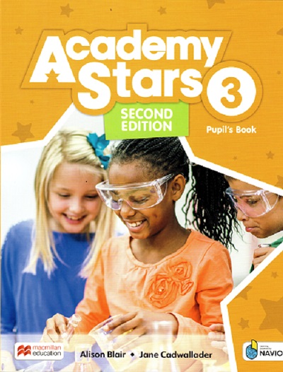  Підручник Academy Stars 2nd Edition 3 Pupil's Book with Digital Pupil's Book and Pupil's App on Navio  Початкова школа  Macmillan Education