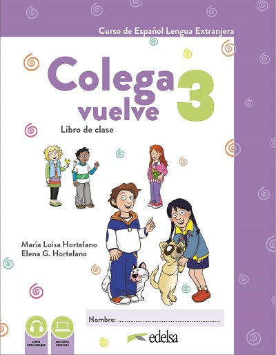  Підручник і зошит Colega vuelve 3 Pack  Початкова школа  Edelsa