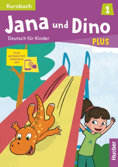  Підручник Jana und Dino PLUS 1 Kursbuch plus interaktive Version  Дошкільнята  Hueber