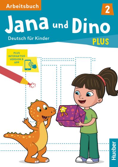  Зошит Jana und Dino PLUS 2 Arbeitsbuch plus interaktive Version  Дошкільнята  Hueber