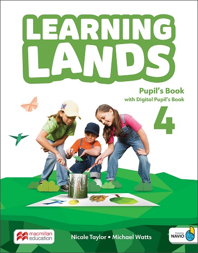  Підручник Learning Lands Level 4 Pupil's Book with Digital Pupil's Book and Navio App  Початкова школа  Macmillan Education